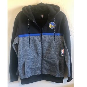 NWT Men’s Golden State Warriors NBA Zip Up Hoodie Size SMALL Brand New With Tag